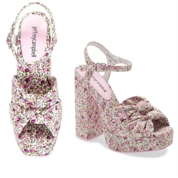 Jeffrey Campbell Shoes - Jeffrey Campbell knot 2 day platform heels size 8